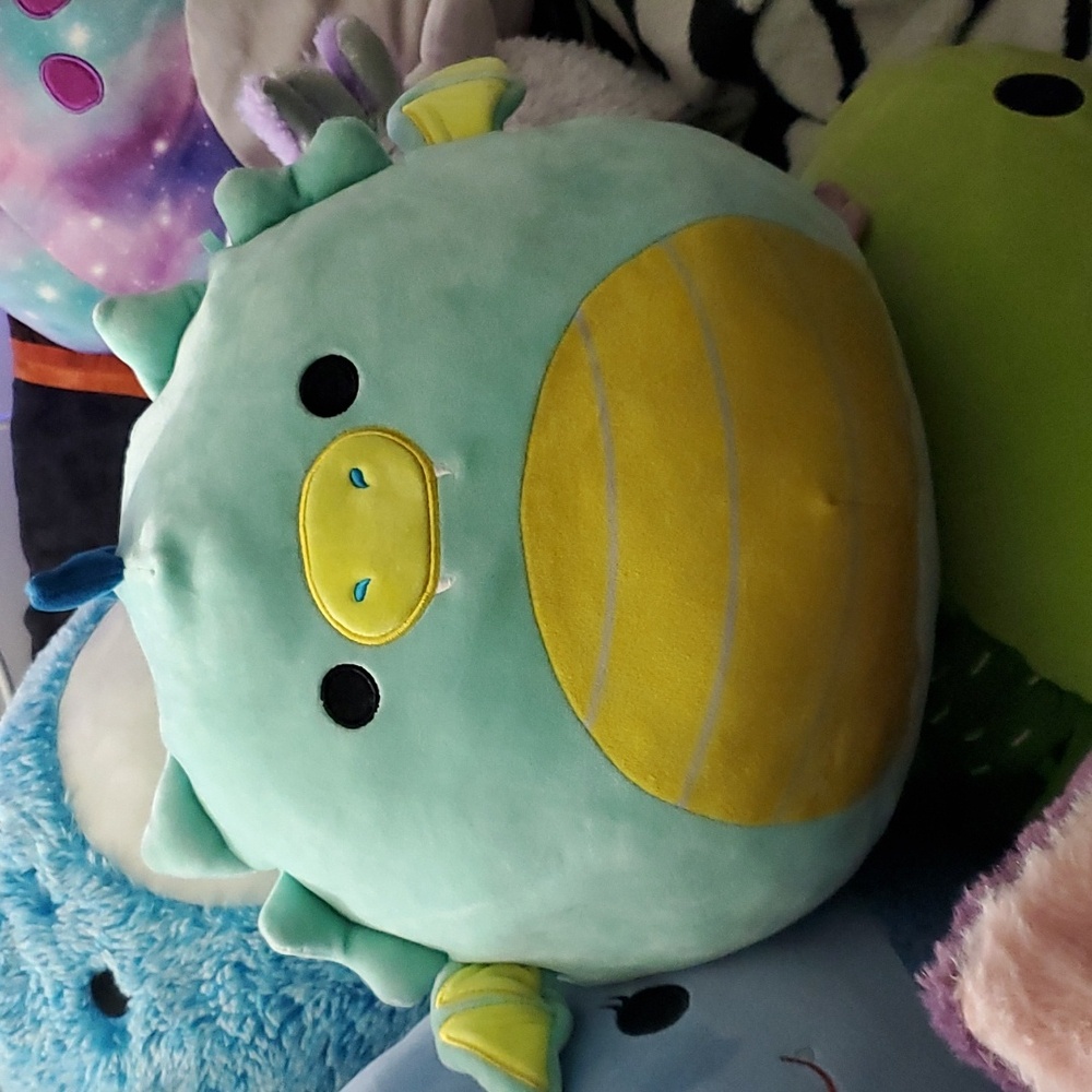 12" Leviathan Blue Dragon Squishmallow